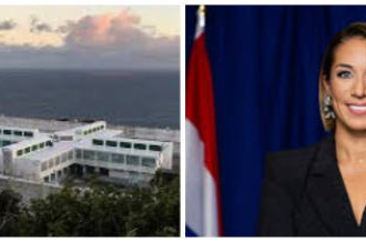 Minister of Justice Provides Update on Pointe Blanche Prison Fire.