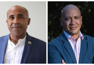 Antonio Carmona Báez and Tadzio Bervoets Receive Presidents Award at St. Martin Book Fair 2026.