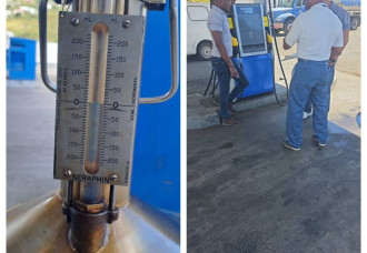 Calibration of New Fuel Pumps at Bush Road Service Station Confirmed.