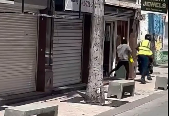 Armed robbery at Front Street Jewelry Store under investigation.