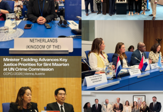 Minister Tackling Advances Key Justice Priorities for Sint Maarten at UN Crime Commission.